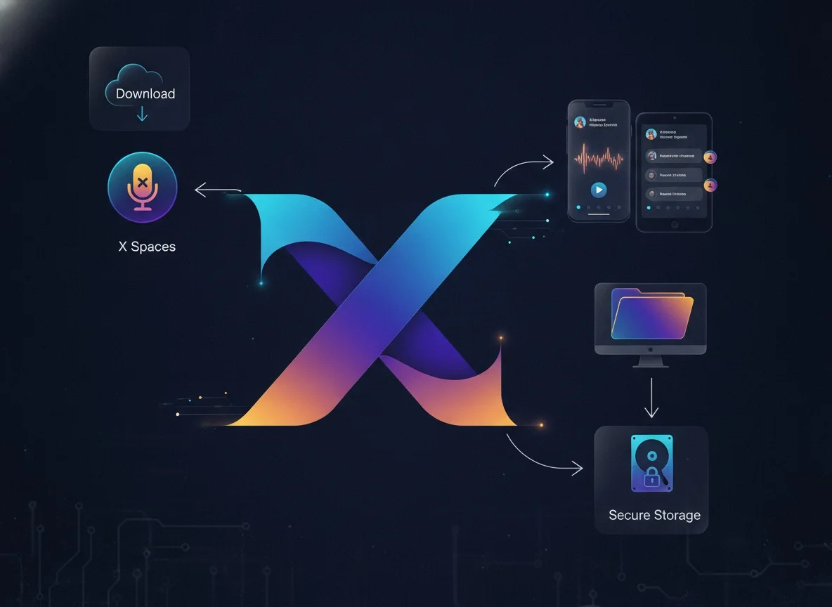 Twitter Spaces Download : Save X Spaces Easily