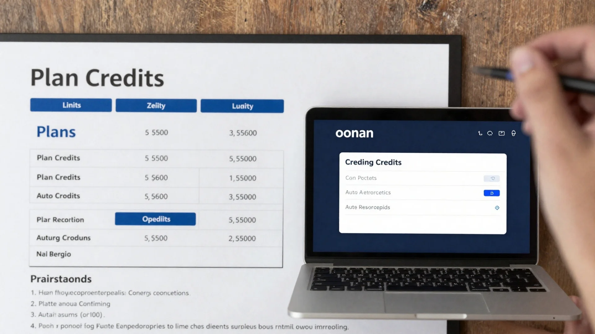 Plans, Credits And Auto Recording Limits